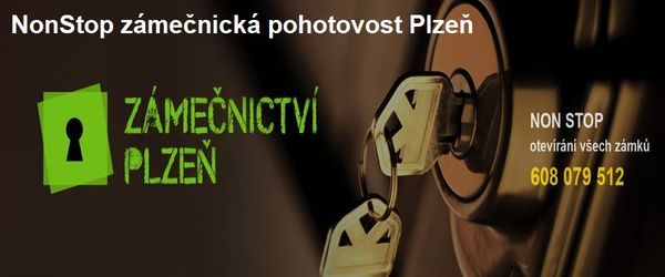 Zámečnictví Plzeň - otevřeme každý zámek, u auta, bytu, i trezoru v Plzni.